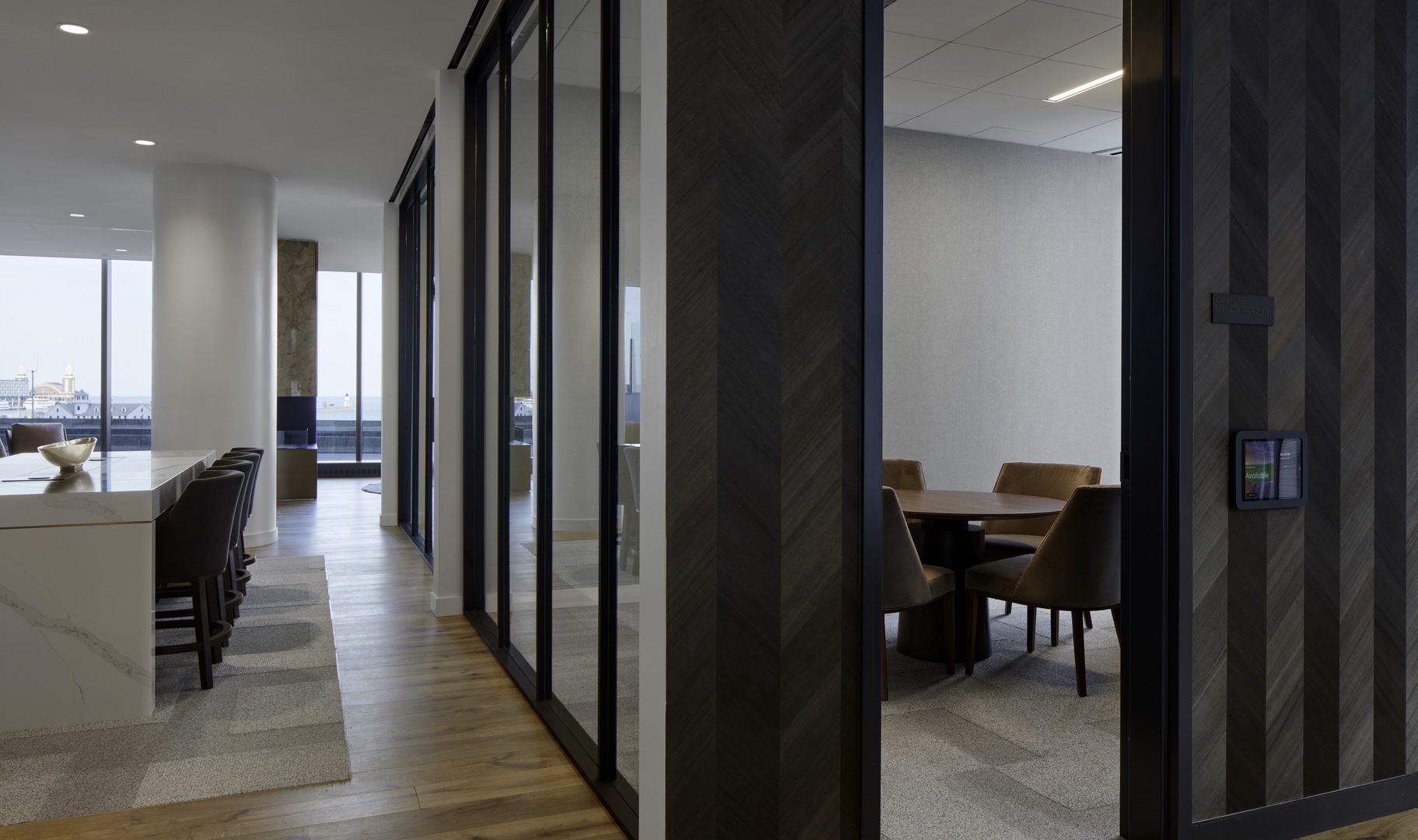 211 North Harbor Drive, Unit 1308 Chicago, IL 60601 - Photo 23 of 33 a view of a hallway with seating area