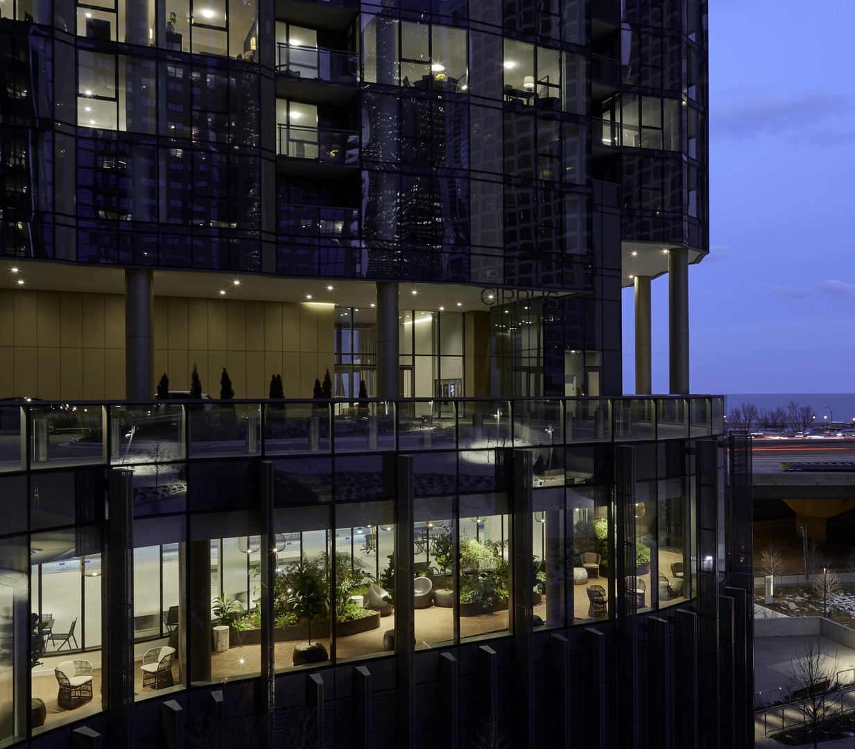 211 North Harbor Drive, Unit 1308 Chicago, IL 60601 - Photo 33 of 33 a store area with wine table and outdoor seating