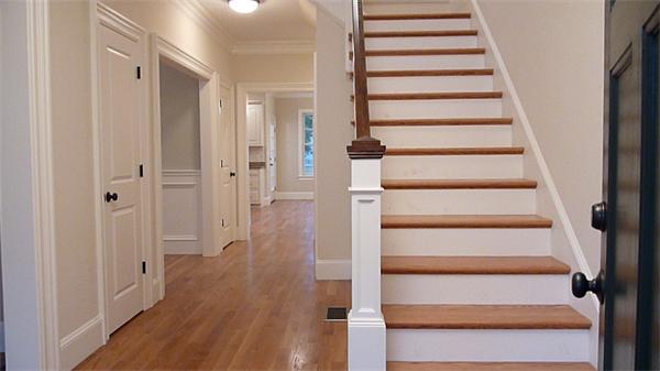 604 High Rock Street Needham, MA 02492 - Photo 3 of 9 a view of entryway with wooden floor and windows