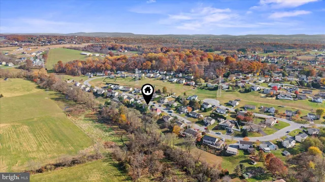 view of city and mountain