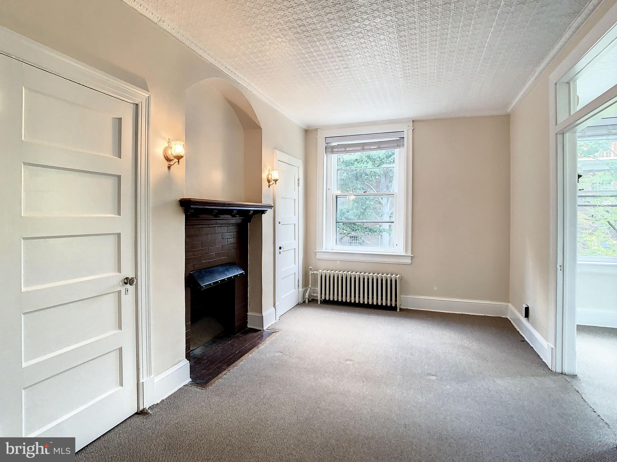 2850 27th Street Northwest Washington, DC 20008 - Photo 15 of 32 Second Level Bedroom with Fireplace