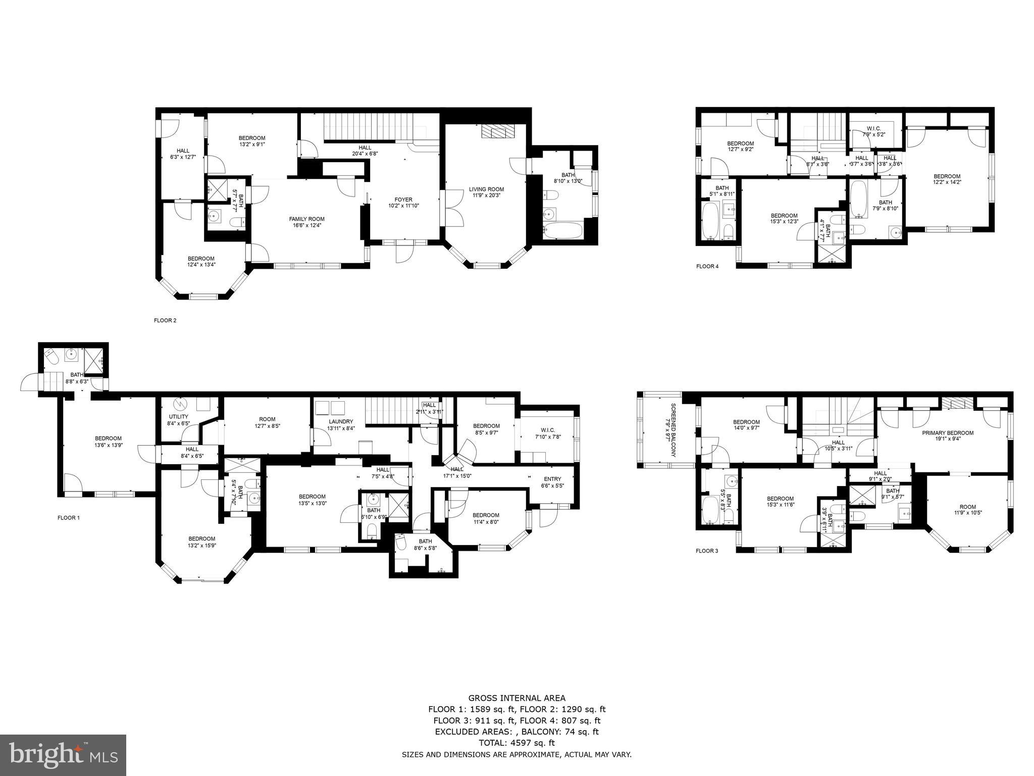 2850 27th Street Northwest Washington, DC 20008 - Photo 32 of 32 Floor Plan