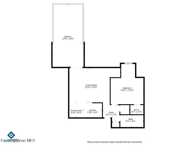 $185,000 | 112 Holiday Loop, Unit 838, Blanchard, ID 83804