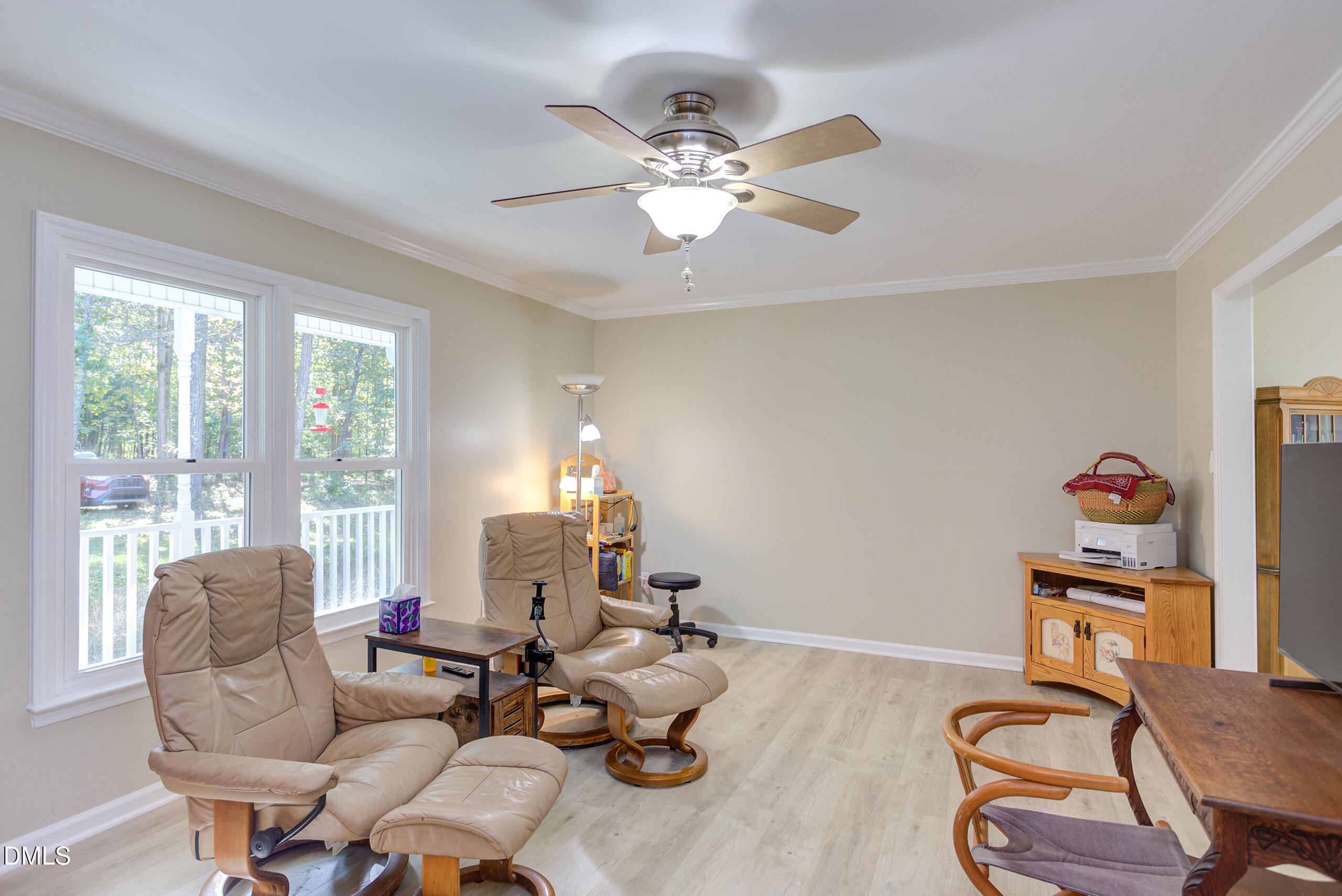 2120 New Sharon Church Road Hillsborough, NC 27278 - Photo 12 of 51 a living room with furniture and a large window