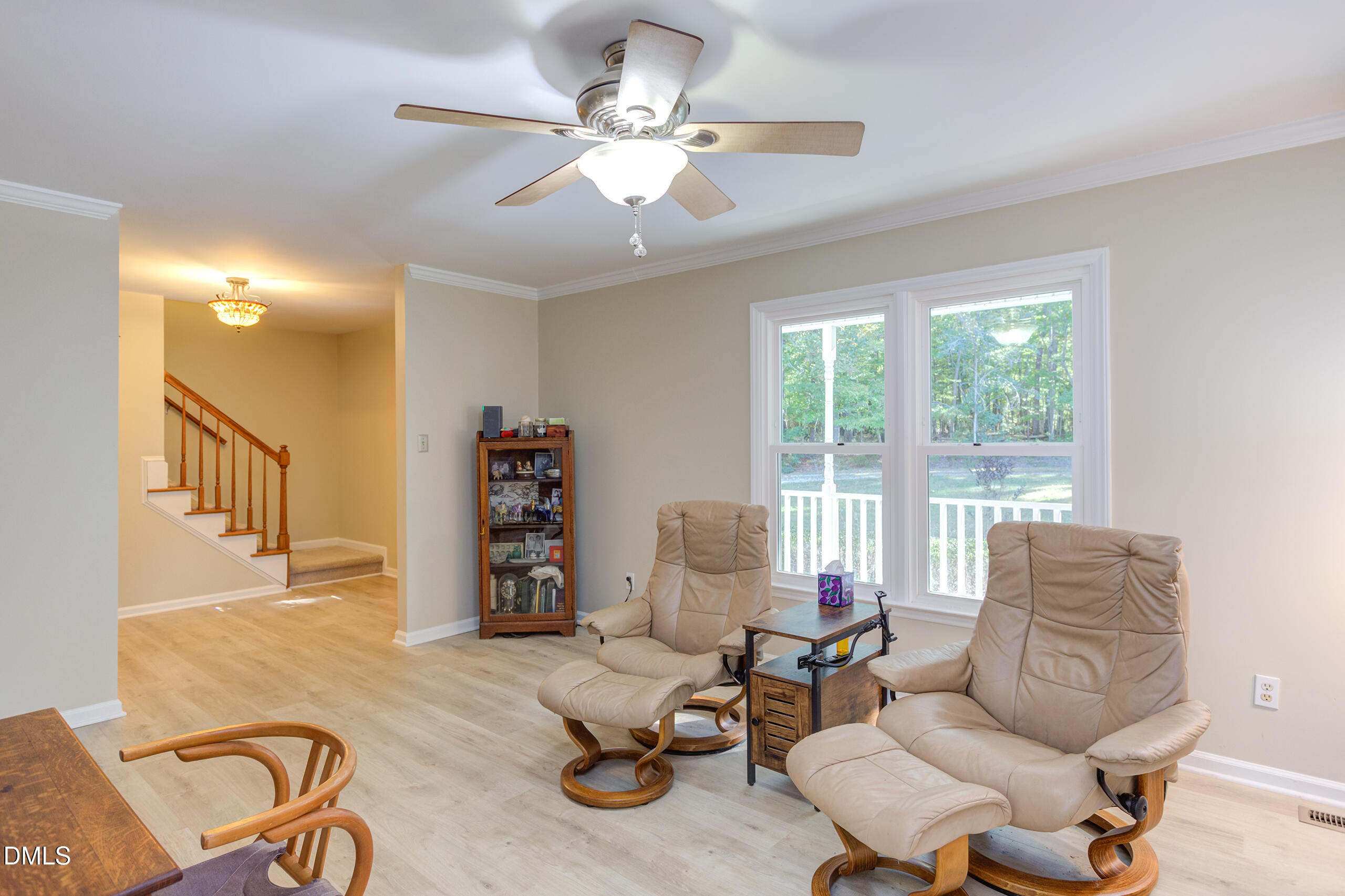 2120 New Sharon Church Road Hillsborough, NC 27278 - Photo 13 of 51 a living room with furniture and a large window