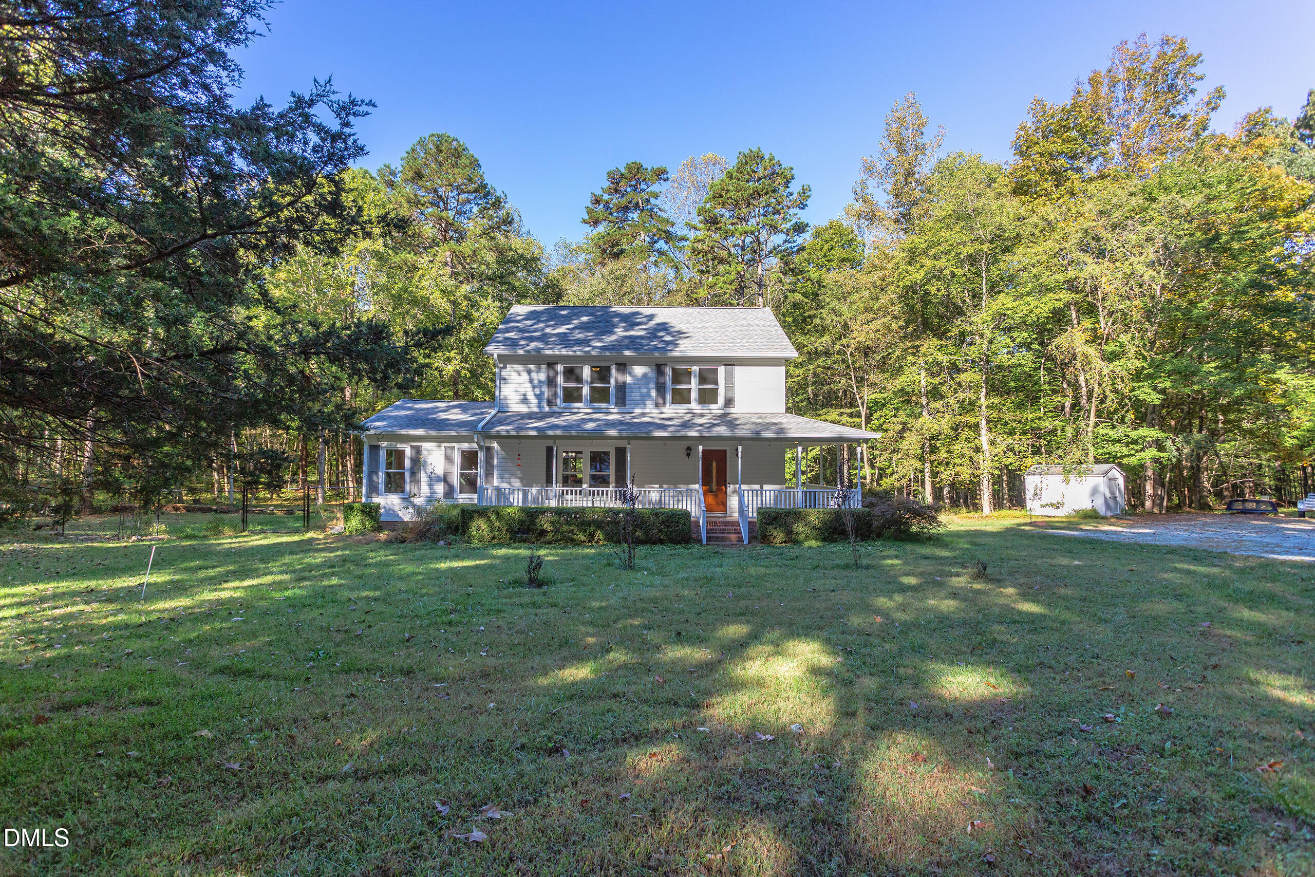 2120 New Sharon Church Road Hillsborough, NC 27278 - Photo 5 of 51 a view of a house with a big yard