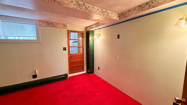 a view of a room with window