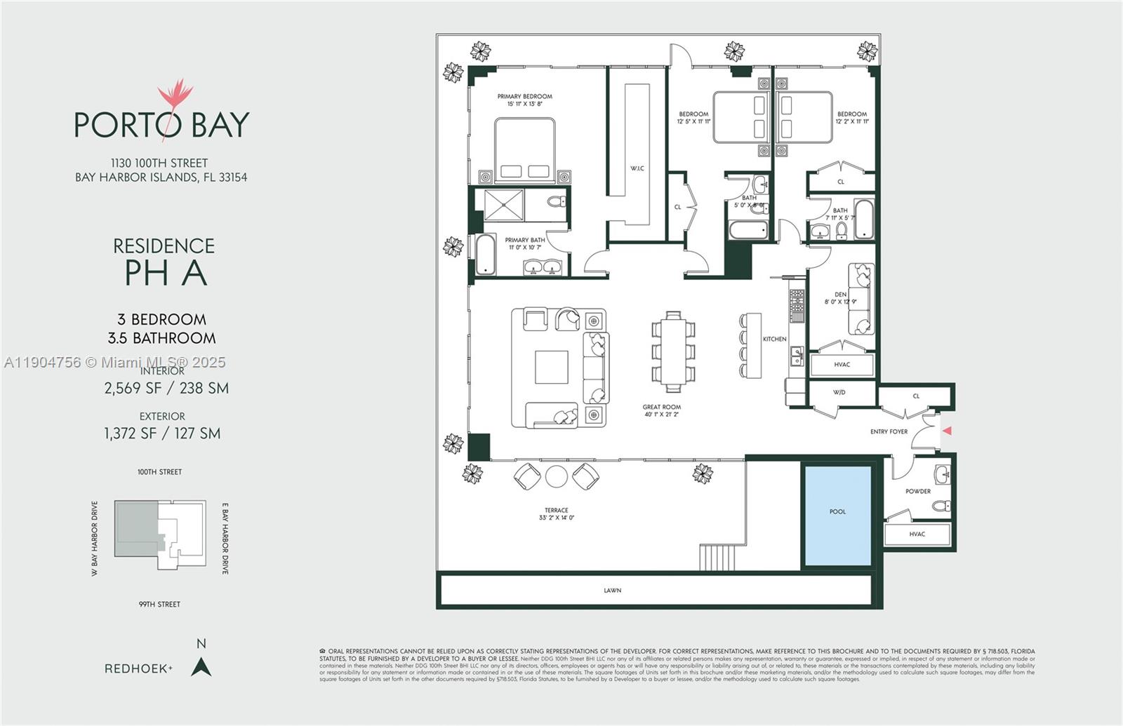 1130 100th Street, Unit PHA Bay Harbor Islands, FL 33154 - Photo 3 of 13 view of a picture of a book shelf