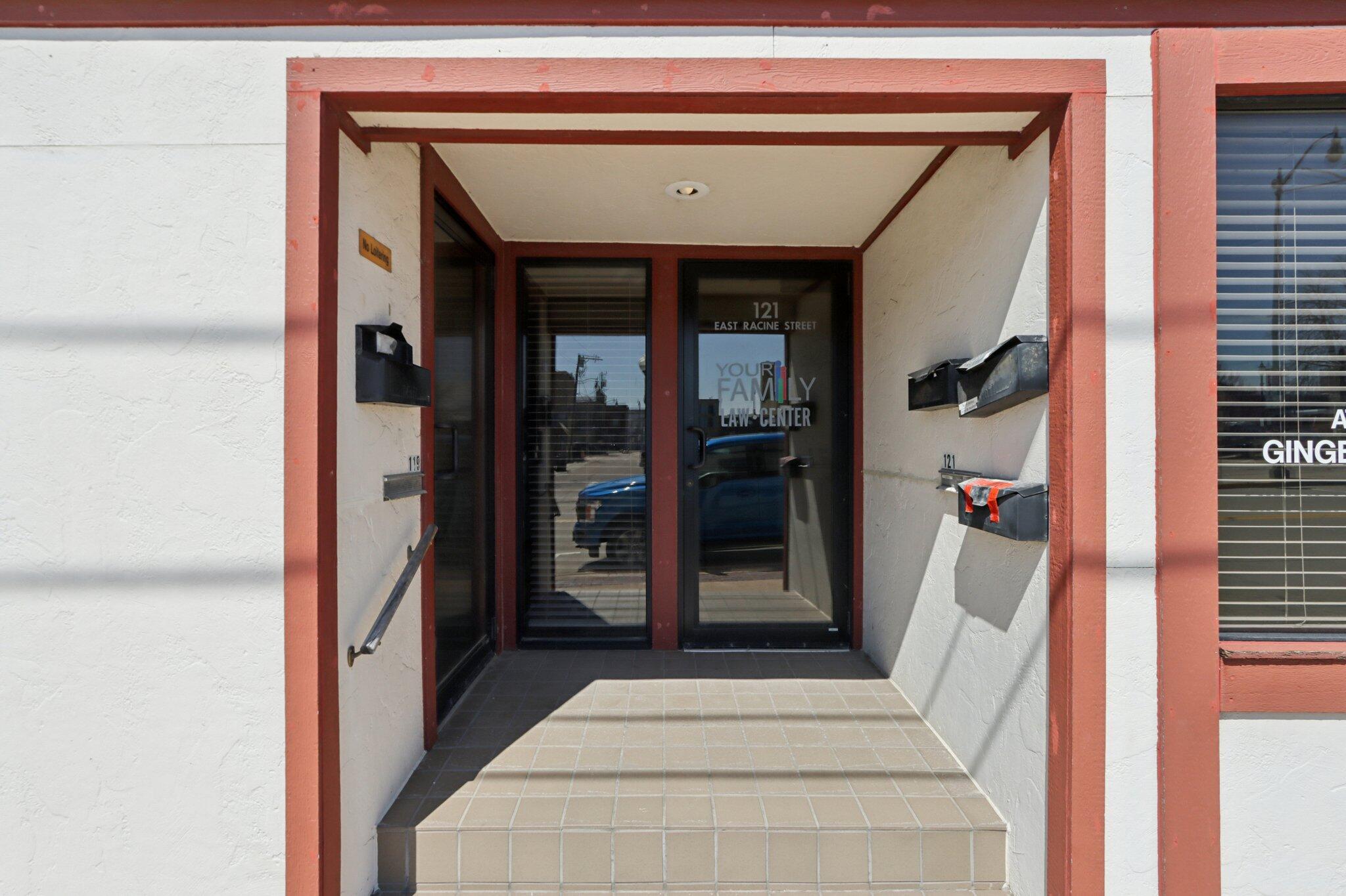 119 East Racine Street Jefferson, WI 53549 - Photo 3 of 24 Entry from Racine St