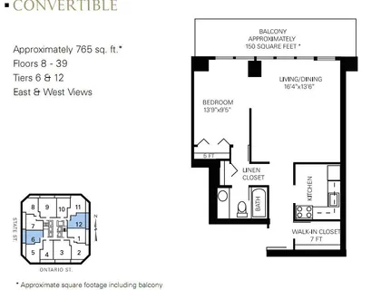 $238,000 | 10 East Ontario Street, Unit 2806, Chicago, IL 60611