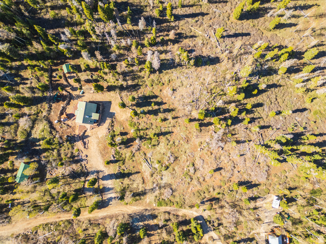 706 Tranquility Drive Springdale, UT 84767 - Photo 53 of 55 Property Site Plan: High-down angle showing the relationship between structures and the land.