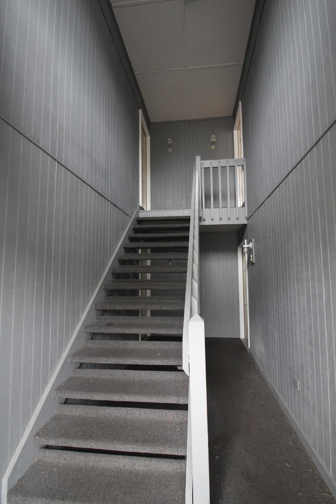 210 Shipman Road, Unit I Havelock, NC 28532 - Photo 7 of 20 Interior staircase going up