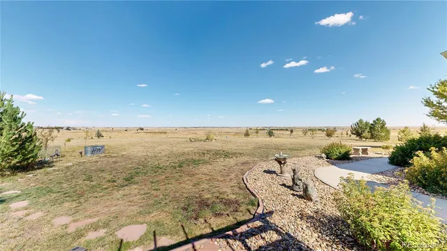 a view of an ocean and beach