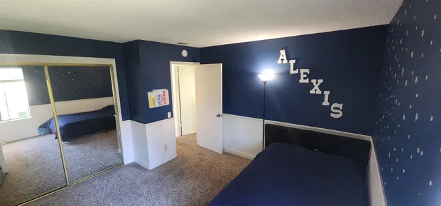 a view of closet area