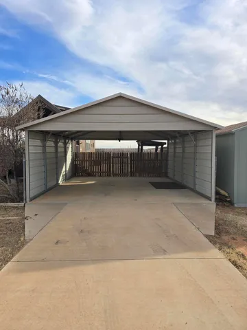 front view of a house with a garage
