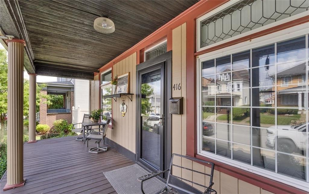 416 Vermont Avenue Rochester, PA 15074 - Photo 2 of 29 Inviting front porch ready for your personal touch.