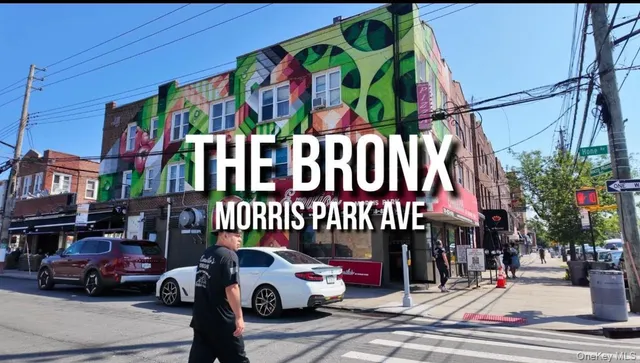 a car parked in front of a building