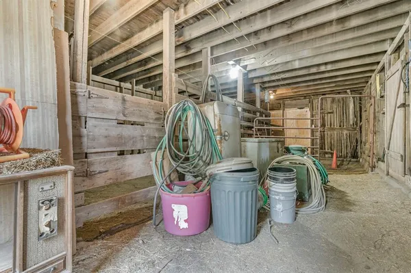 a view of storage and utility room