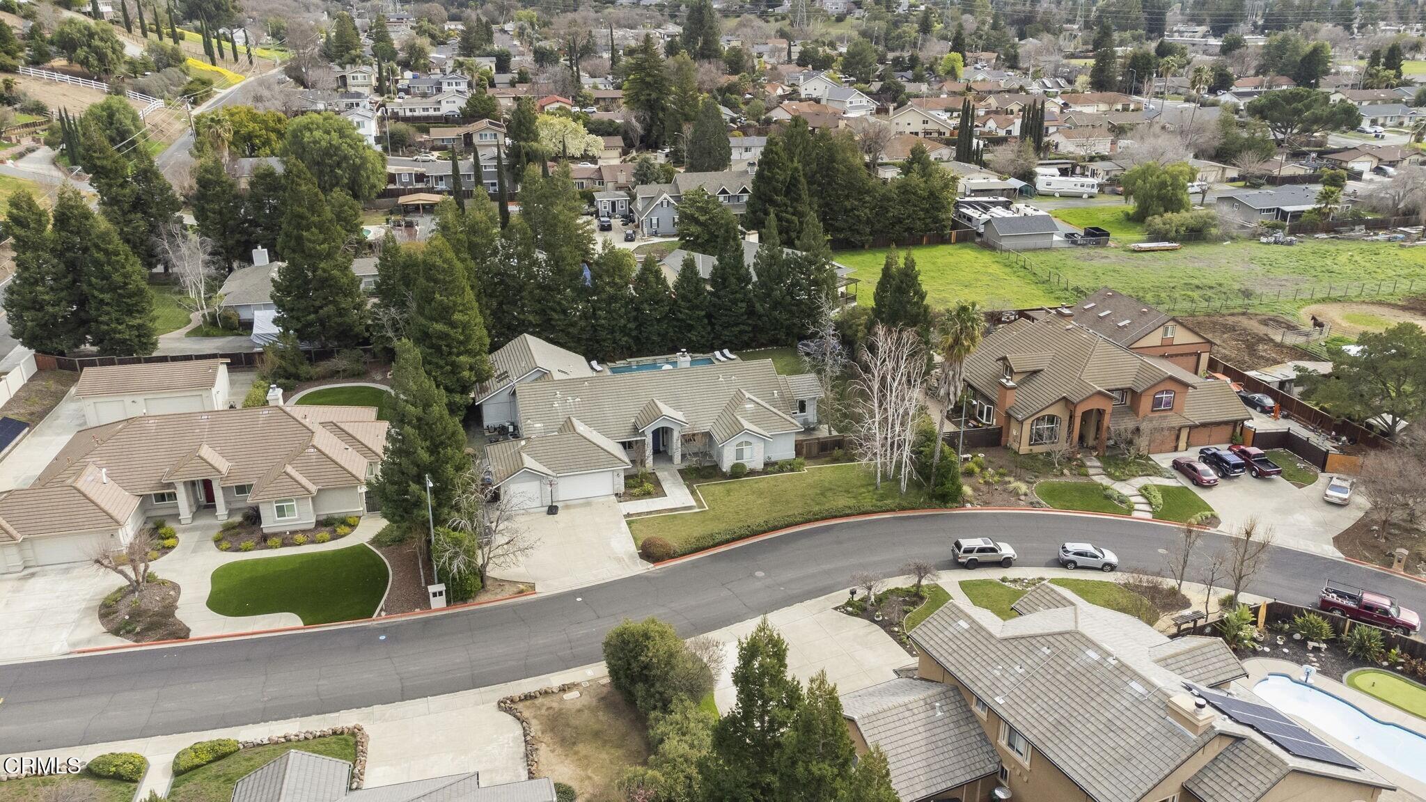 1888 Renee Way Concord, CA 94521 - Photo 74 of 75 an aerial view of a house with a garden