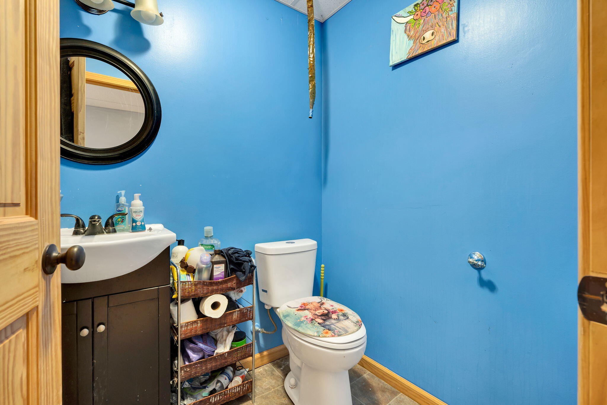 180 McJunkin Road Tellico Plains, TN 37385 - Photo 45 of 60 a bathroom with a toilet and a sink