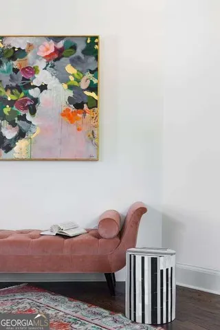 a close up of a white marble