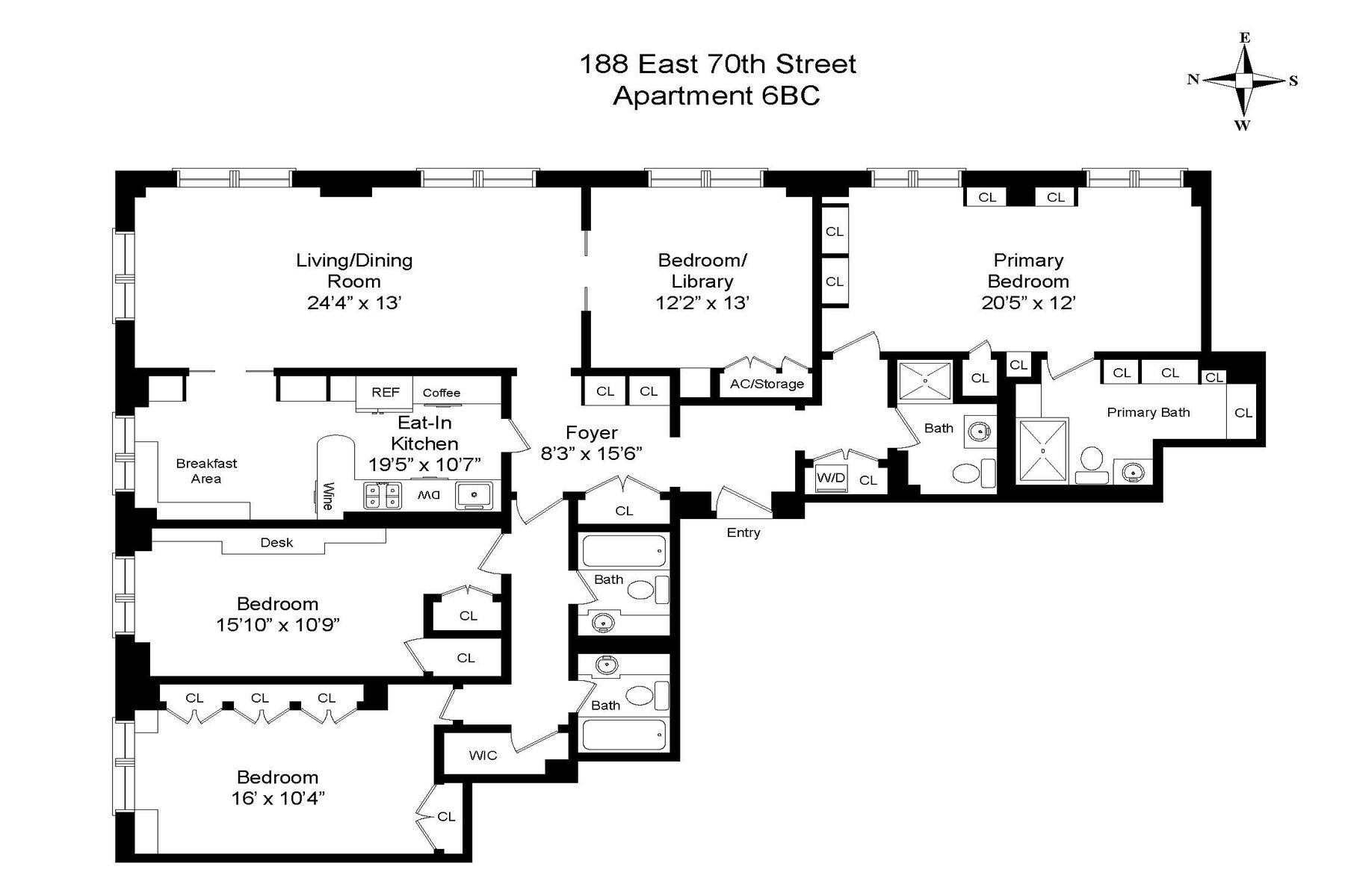 188 East 70th Street, Unit 6BC Manhattan, NY 10021 - Photo 12 of 12