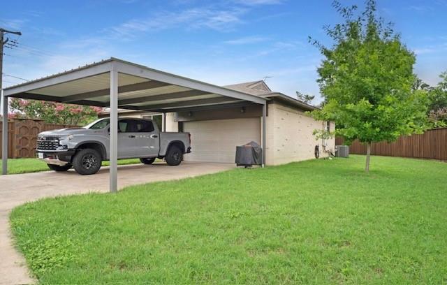 10204 McCree Road Dallas, TX 75238 - Photo 17 of 18 You can see the parking is large, given the size of the truck and the amount of space still left!