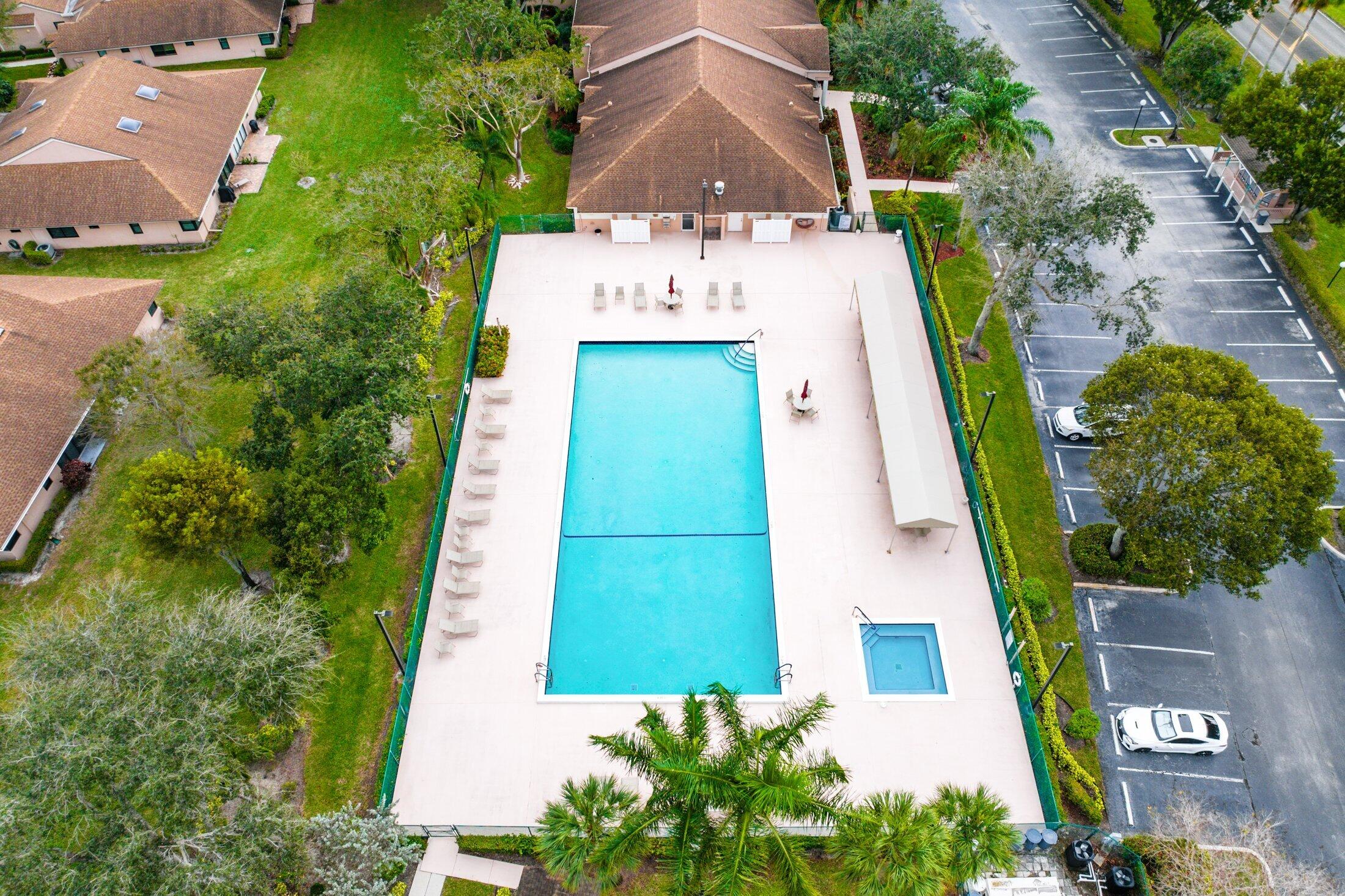8302 Summersong Terrace, Unit A Boca Raton, FL 33496 - Photo 41 of 43 GORGEOUS POOL & SPA