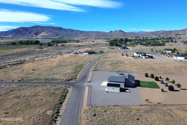 a view of a road with an ocean view