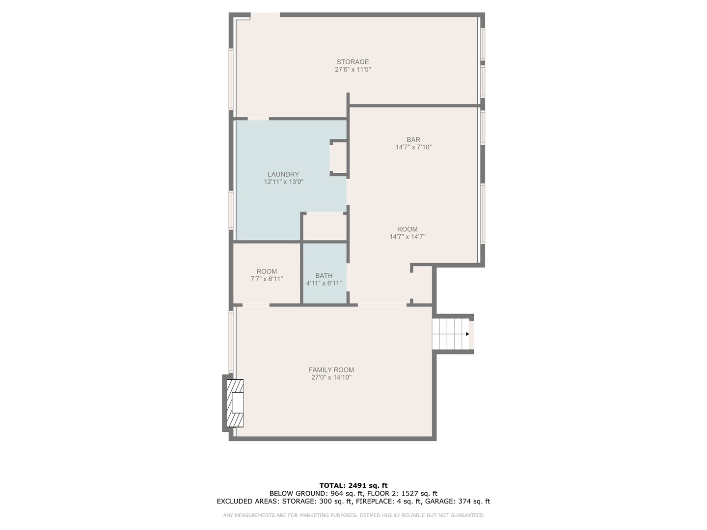446 Rockhurst Road Bolingbrook, IL 60440 - Photo 32 of 32 a picture of a floor plan
