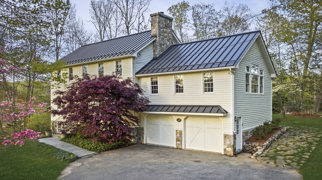 265 B Washington Street Boxford, MA 01921 - Photo 1 of 42 a front view of house with garden