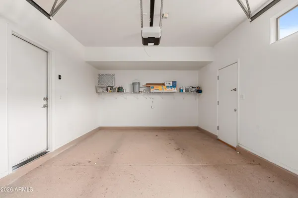 a view of storage and utility room