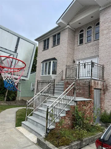 a house with river in front of it
