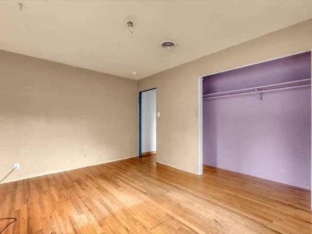a view of empty room
