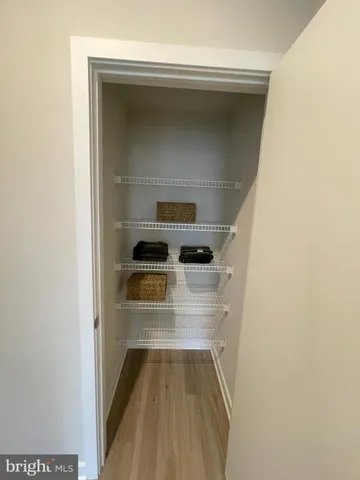 a view of storage and utility room