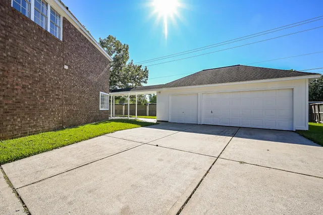 a house with a outdoor space