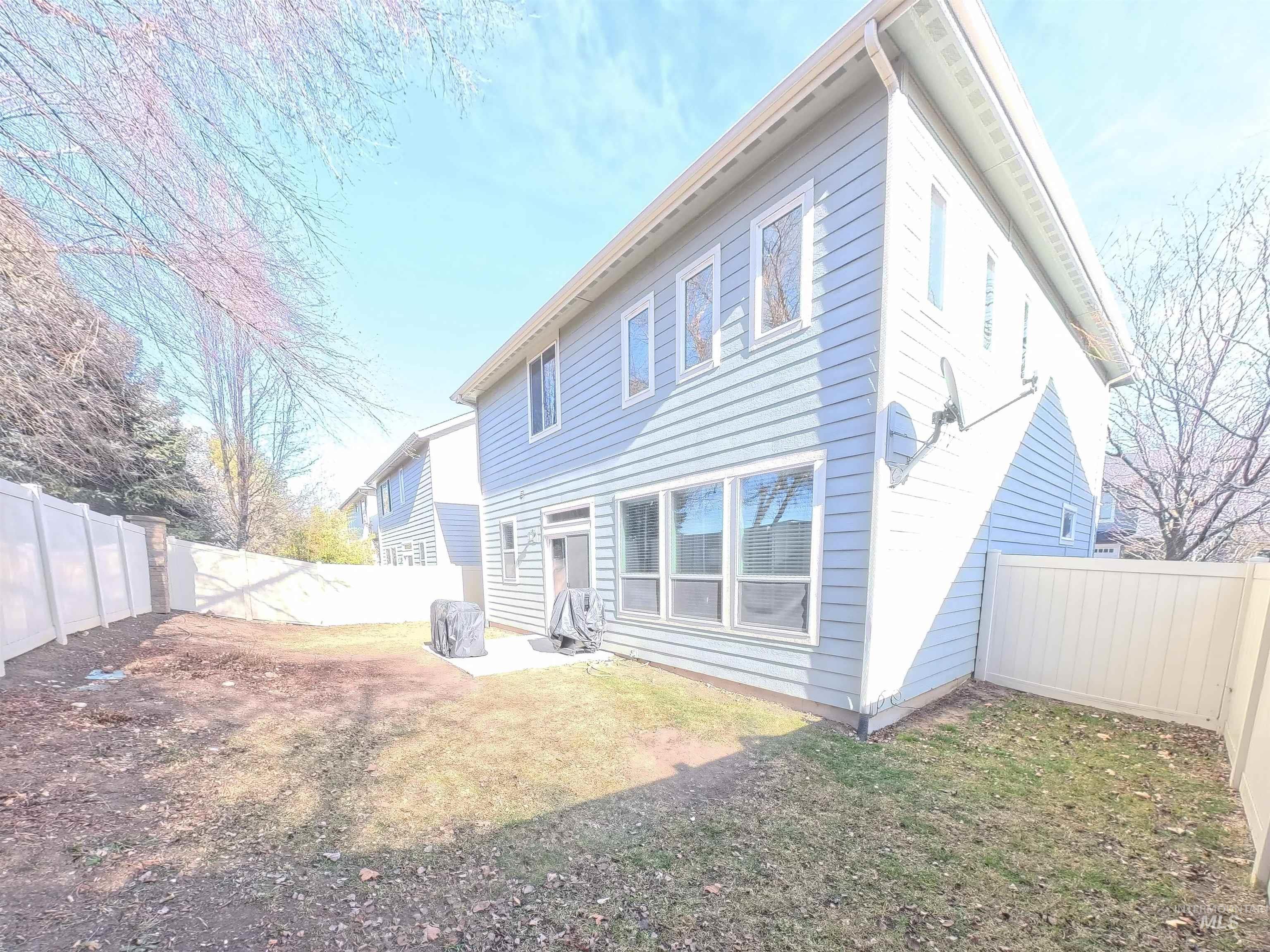 347 South Truss Lane Meridian, ID 83642 - Photo 23 of 24 Back of property with a fenced backyard