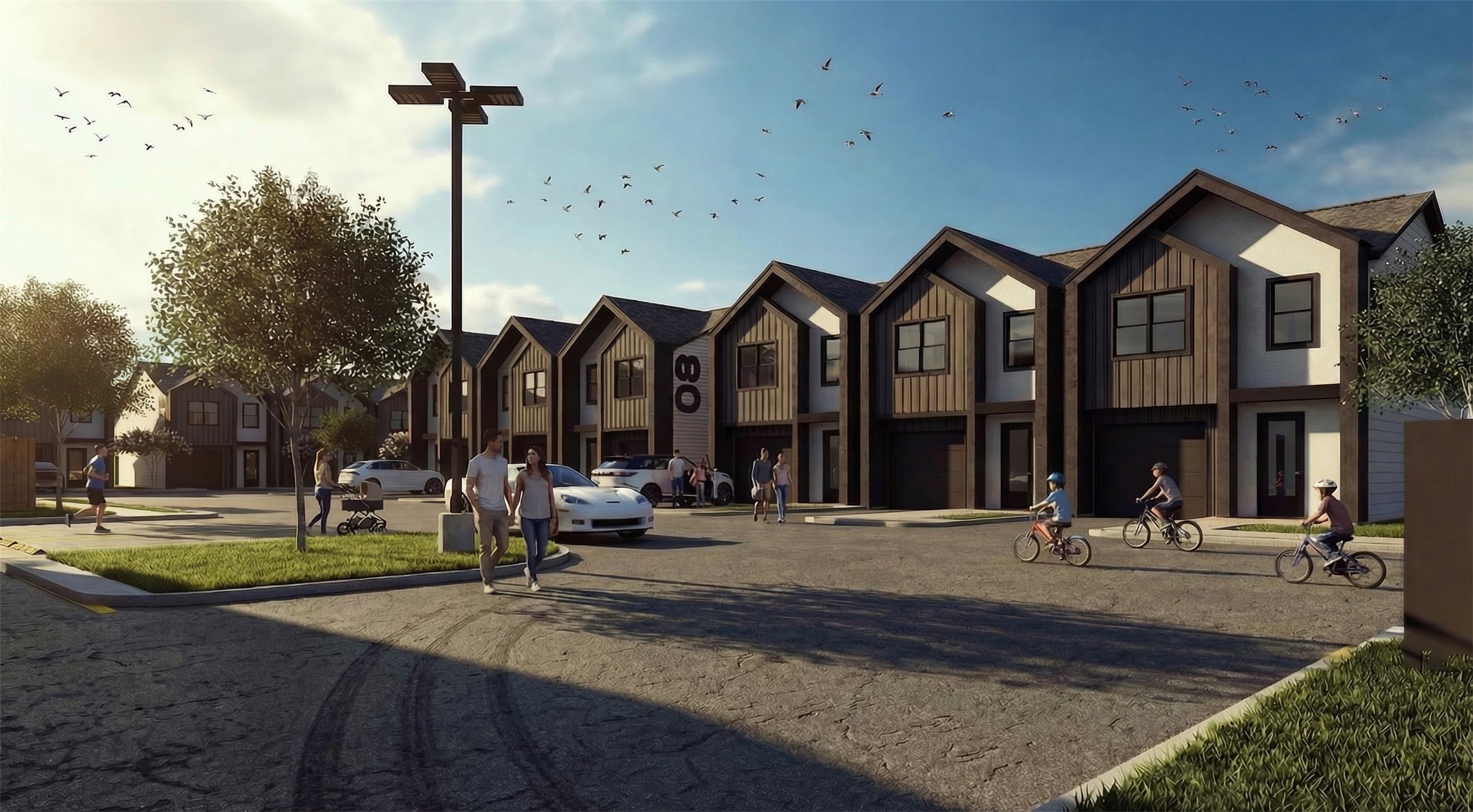 81 Northpoint Drive, Unit B Houston, TX 77060 - Photo 7 of 13 a front view of a building with street view