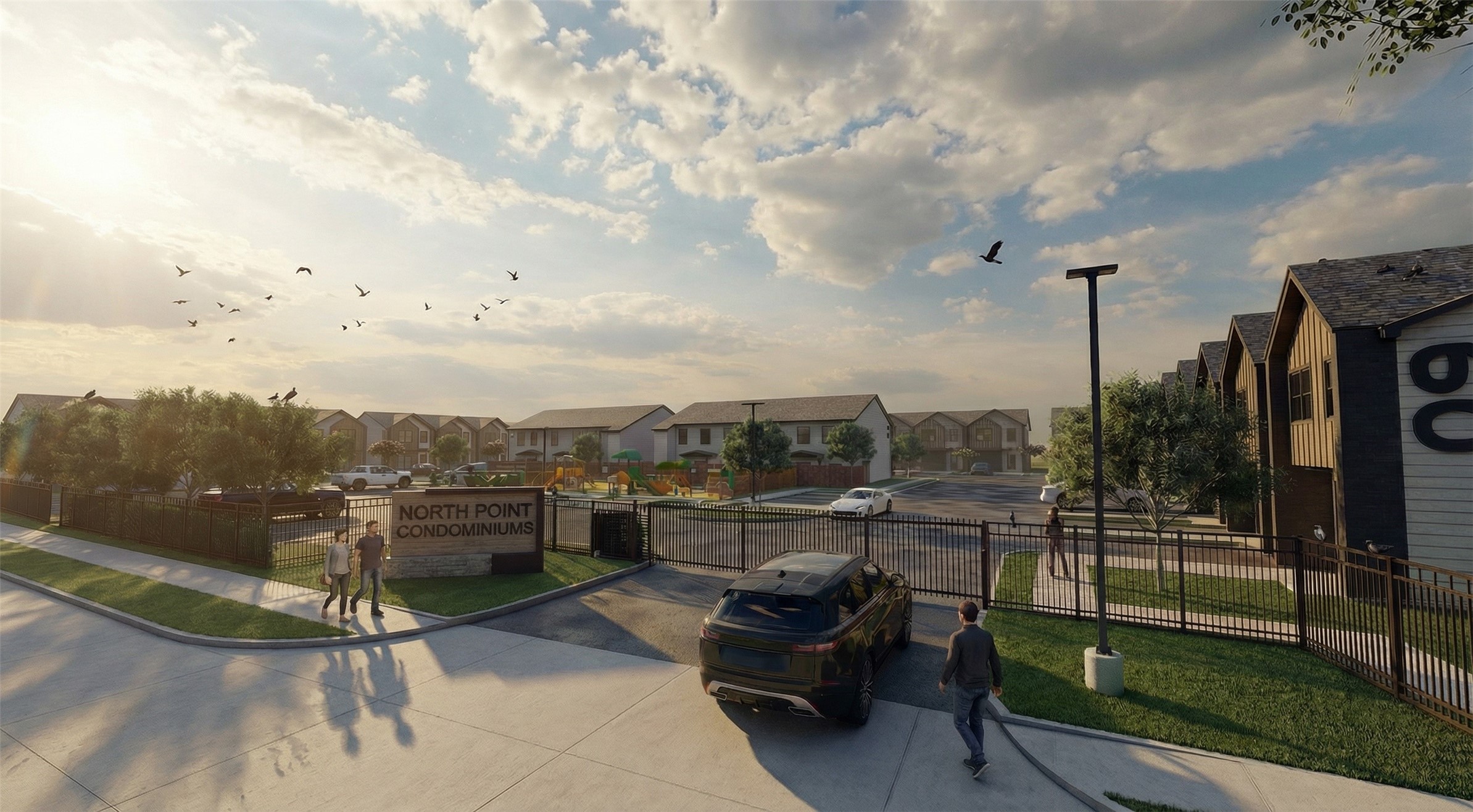 81 Northpoint Drive, Unit B Houston, TX 77060 - Photo 9 of 13 a view of a terrace with sky view