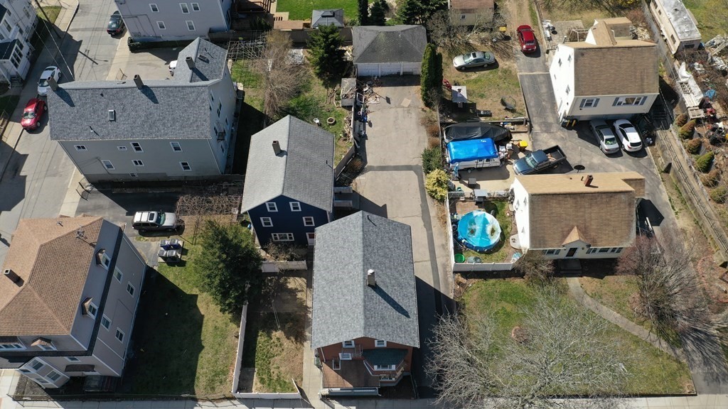 459 Snell Street Fall River, MA 02721 - Photo 35 of 42 an aerial view of houses with outdoor space
