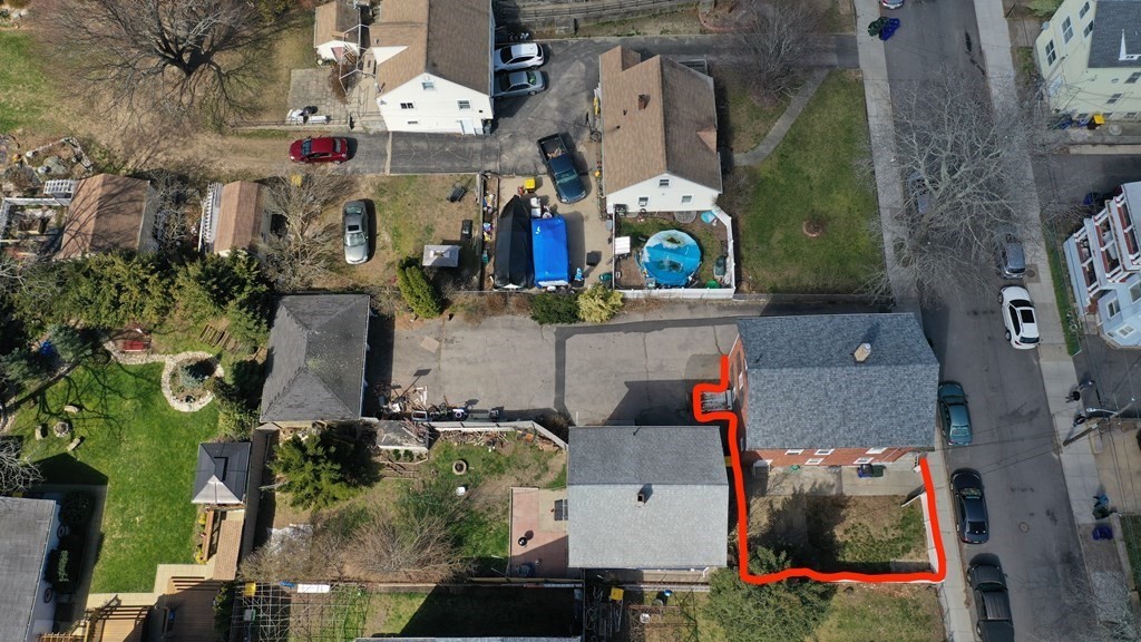 459 Snell Street Fall River, MA 02721 - Photo 37 of 42 an aerial view of houses with outdoor space