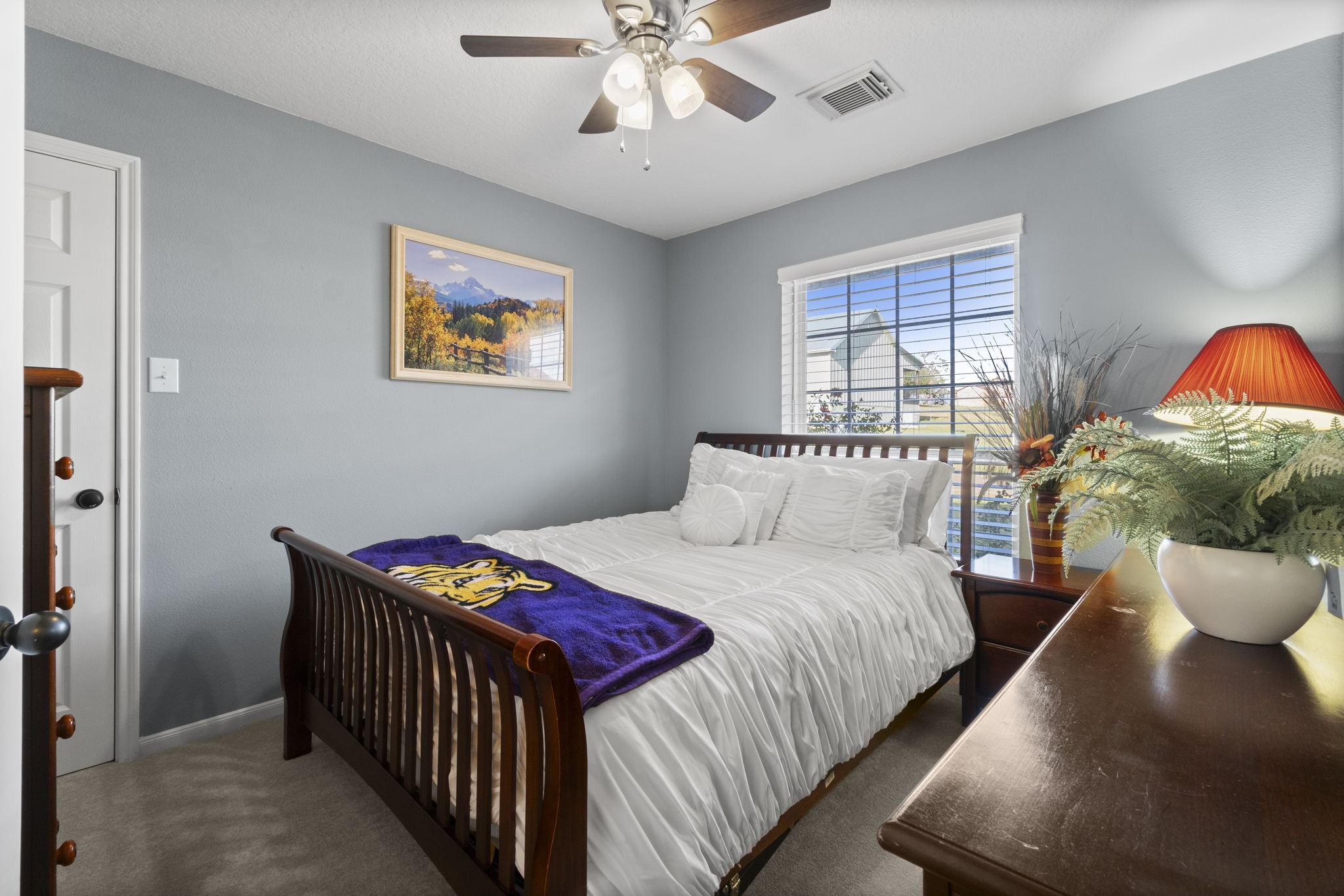 330 Crestmont Point Blank, TX 77364 - Photo 16 of 48 a bedroom with bed and a window