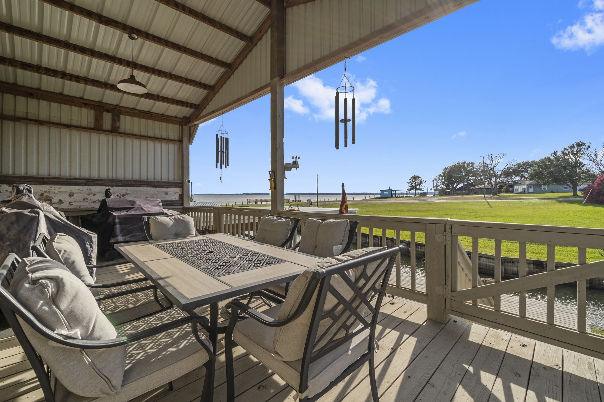 330 Crestmont Point Blank, TX 77364 - Photo 30 of 48 a view of a outdoor space with seating area
