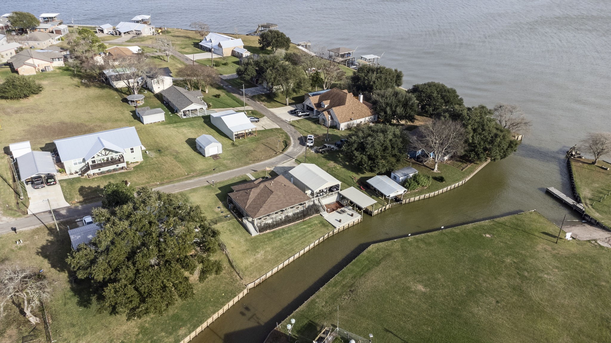 330 Crestmont Point Blank, TX 77364 - Photo 43 of 48 an aerial view of a house with a ocean view