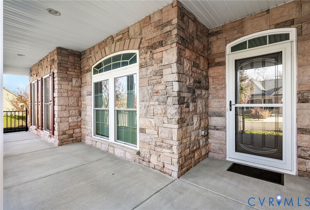 3437 Kendal Crossing Terrace Midlothian, VA 23113 - Photo 5 of 31 a view of front door and outdoor space