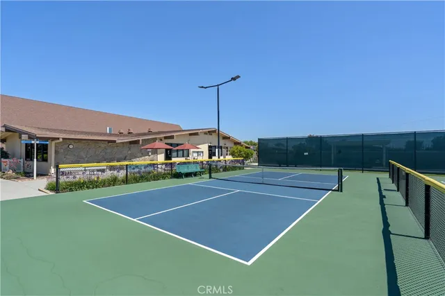 a view of a tennis court
