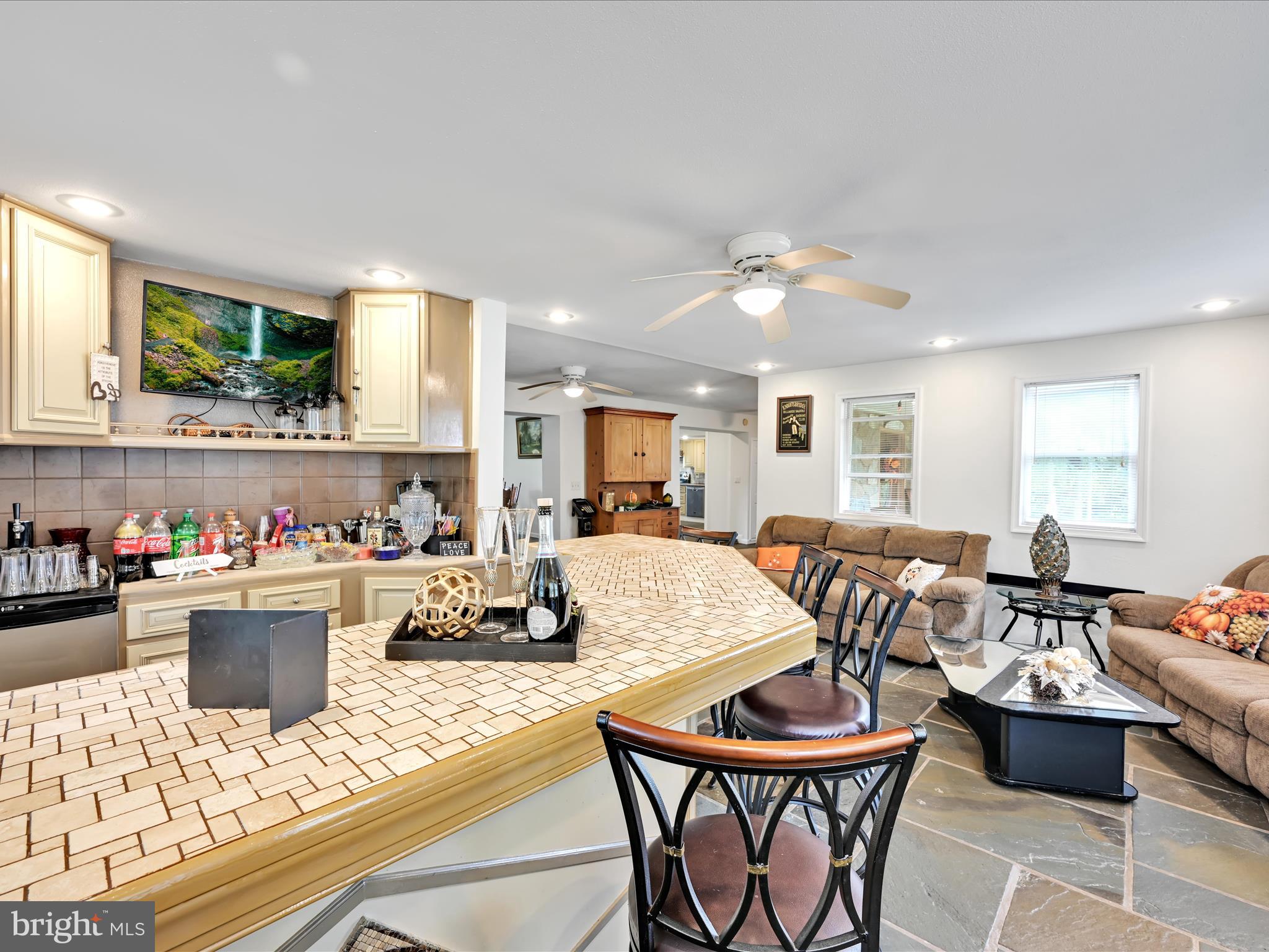 742 Power Road Manheim, PA 17545 - Photo 18 of 56 a living room with furniture and kitchen view