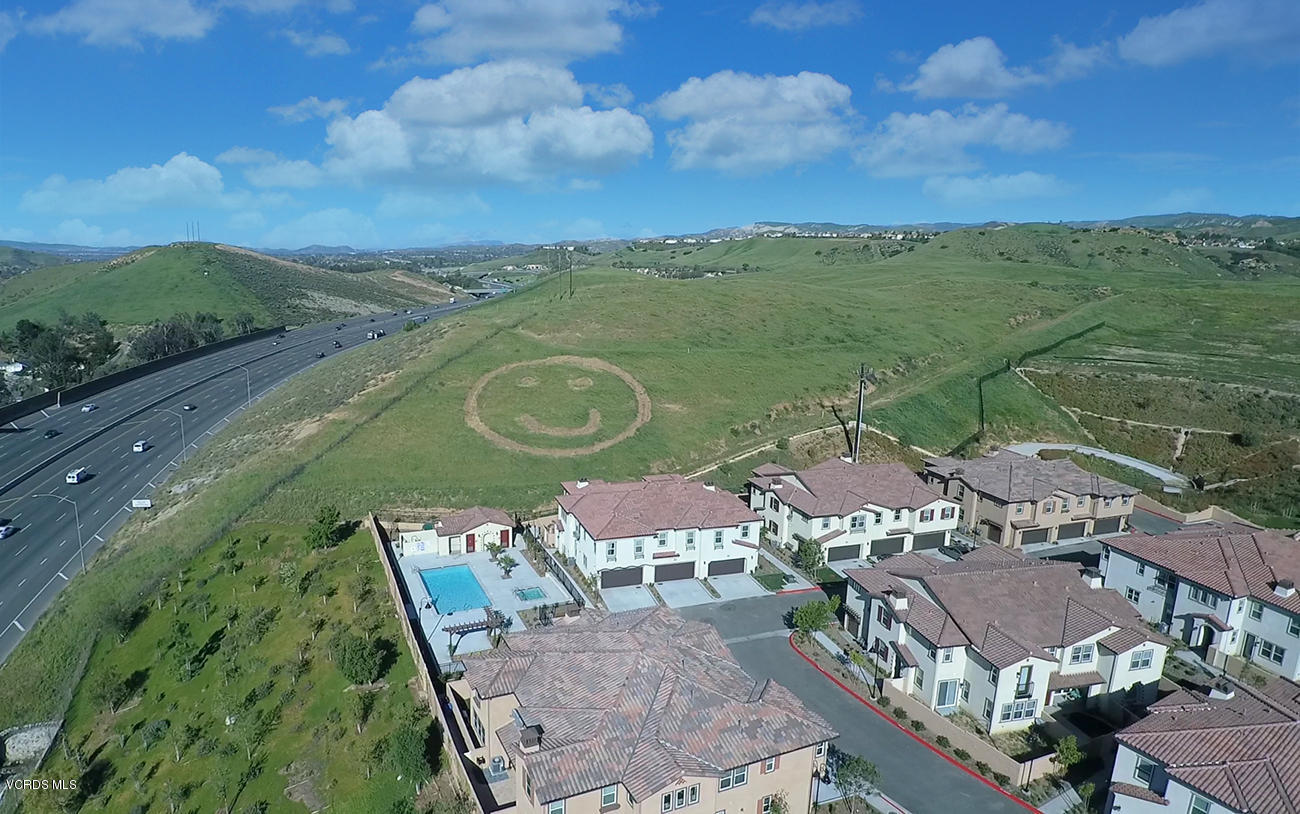 2464 Blossom Ridge Court, Unit 2 Simi Valley, CA 93063 - Photo 41 of 41 an aerial view of a house