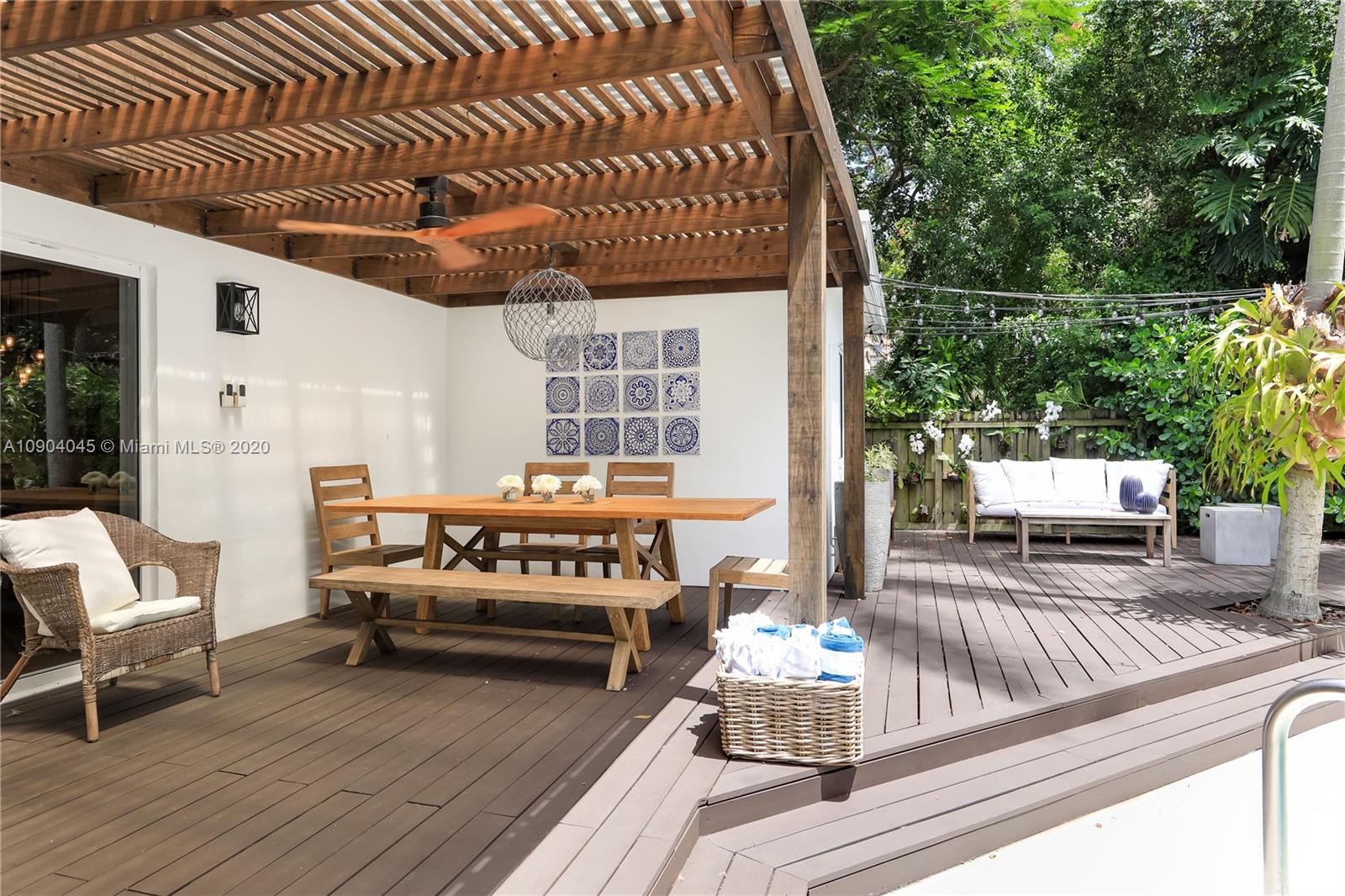 434 Southwest 30th Road Miami, FL 33129 - Photo 40 of 51 a view of a porch with furniture and a patio