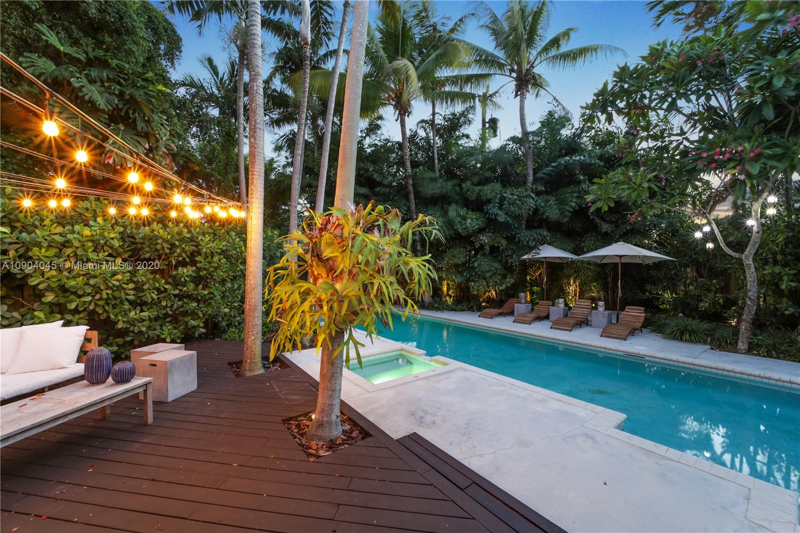 434 Southwest 30th Road Miami, FL 33129 - Photo 43 of 51 a garden view with a seating space